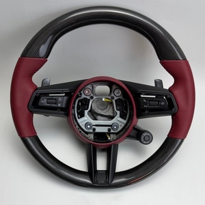 Volante Deportivo Personalizado de Fibra de Carbono para Cayenne 992 996 911 Macan <span class=keywords><strong>Carrera</strong></span> <span class=keywords><strong>GT</strong></span> 918 <span class=keywords><strong>924</strong></span> 971 - Product Image 3