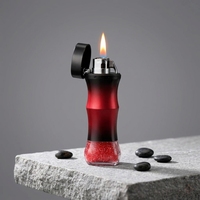 Briquet électronique portable rechargeable par USB, design coupe-vent pour une utilisation durable