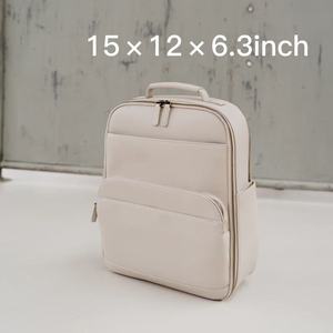 <span class=keywords><strong>2025</strong></span> tùy chỉnh OEM du lịch Thanh lịch PU da máy ảnh lưu trữ DSLR Túi ba lô cho nhiếp ảnh gia - Product Image 4