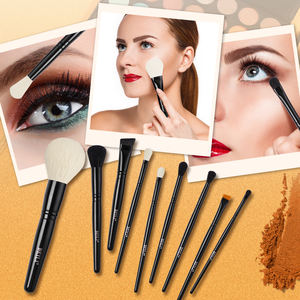 BEILI Ensemble <span class=keywords><strong>de</strong></span> pinceaux <span class=keywords><strong>de</strong></span> maquillage professionnels véganes multi-usages 24 pièces pour le contour et le <span class=keywords><strong>teint</strong></span>, poils synthétiques, noir pailleté, cosmétiques - Product Image 5