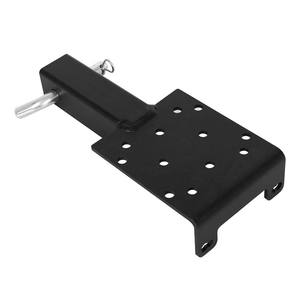 Nouvelle <span class=keywords><strong>plaque</strong></span> de <span class=keywords><strong>support</strong></span> de treuil en acier de 2 pouces avec finition en poudre noire pour remorques ATV/UTV - Marque CW - Product Image 3