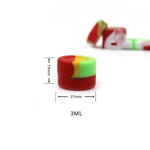Boîte de rangement en Silicone, récipient concentré, Pot de crème, Pot à cire d'huile, récipient Durable et résistant à la chaleur - Product Image 2