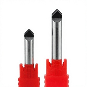 ดอกแกะสลักเพชร PCD แบบ 4 คม รุ่นใหม่ OEM สำหรับหินแกรนิต หินอ่อน รุ่น D6 65HRC - Product Image 4
