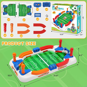 Mini Table de Baby-Foot pour Enfants, Ensemble de Jeu de Football, Cadeaux pour Garçons, Jeux de Football de Table pour Salle de Jeux Intérieure, Jouets de Flipper - Product Image 6