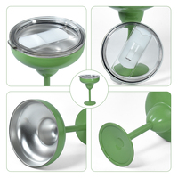 Nouveau Laser Logo personnalisé 8oz couleur acier inoxydable Margarita tasse canette de bière gobelet en acier inoxydable Stable Base chopes à bière pour Bar de fête