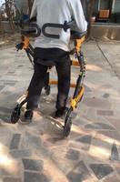 Support de hauteur réglable sans paliers GT03, équipement d'entraînement à la marche, entraîneur de marche pour les personnes atteintes d'AVC, de paralysie cérébrale, handicapées, adultes âgés