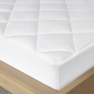 DB Queen Size 300 hilos algodón satén impermeable colchón lavable fibra de poliéster Protector terapia memoria hospitales - Product Image 3