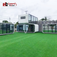 Cammi Conteneur Mobile Modulaire 40 pieds en Acier, Cabine Apple, Contemporaine, Écologique, Durable, pour Appartement, Bureau, Villa, Chambre, Salle de Sport