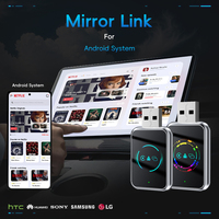 Adaptateur USB 3 en 1 Carplay Android Auto Mirror Link pour voiture, dongle USB Carplay pour voiture