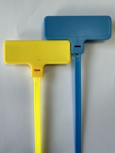 Étiquette d'attache de câble RFID UHF ABS jetable longue portée à joint passif anti-effraction personnalisé - Product Image 3