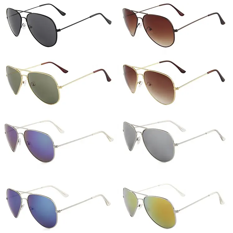 Wholesale Classic High End Sunglasses Oversize Men Driving Brand Design Mirror Eyewear Male Sun Glasses