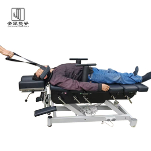 2025 Cina 6 tetes Chiropractic meja pijat kursi tempat tidur perawatan dengan fungsi dekompresi - Product Image 3