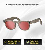 Lunettes Intelligentes pour Appels, Cyclisme en Extérieur, Sports, Protection UV400, Enregistrement Vidéo 1080P 1300W, Traduction IA, Lecture Musicale, Magnétiques, IPX5
