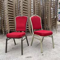 Chaises empilables durables et rembourrées pour conférences VIP spéciales, auditorium, hôtel, salon, hôpital, appartement, parc