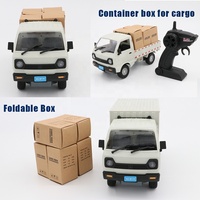 AiJH Tout Terrain Drive 2.4GHz Télécommande Camion Modèle Véhicule Phares LED Lumières Assemblé Crawler Off-Road Rc Car