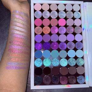 Индивидуальная палетка прессованных теней для век с эффектом дуохром и мультихром, матовая, <span class=keywords><strong>200</strong></span> цветов в наличии - Product Image 4