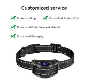 सबसे अच्छा बंद पालतू बार्क उत्पाद इलेक्ट्रॉनिक रिचार्जेबल छोटे कुत्ते विरोधी बार्किंग प्रशिक्षण कॉलर - Product Image 6