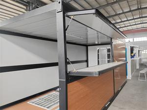 Oficina en Contenedor de 20 pies, Casa Móvil Plegable Prefabricada, Casa Contenedor de Acero Portátil para Sala de Estar, Tienda Móvil con Panel Sándwich - Product Image 3