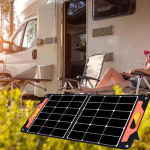 Paneles Solares Plegables Portátiles de 100w para Exteriores, <span class=keywords><strong>Kit</strong></span> de Paneles Solares Plegables para Campistas, Paneles Solares Usados en China, Fotovoltaico - Product Image 2