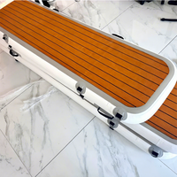 Passerelle gonflable de haute qualité pour yacht, passerelle gonflable pour bateau, plateforme gonflable pour yacht, tapis flottant pour yacht