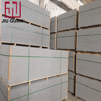 Panneau de plafond et de mur intérieur en fibrociment OCM gris moderne 6 mm, imperméable, résistant au feu, haute résistance, 4x8