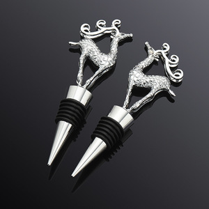 Bouchon de bouteille de Noël en alliage de zinc Little Deer pour vin et bière - Product Image 2