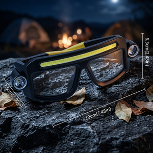 Gafas de Inspección LED con Linterna Frontal, Múltiples Fuentes de Luz, Lentes de Seguridad, Lámpara de Trabajo y Lectura para Taller - Product Image 5