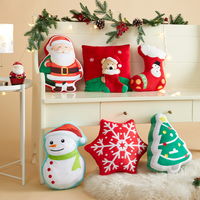 Benutzer definierte Multi-Form Polyester Plüsch Weihnachts bezüge Soft Cosy Home Decor Sofa Stuhl Sitzkissen