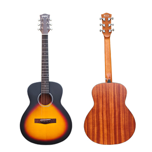 Chitarra Acustica Boult Brand Sunburst con Corde in Acciaio, Prezzo all'Ingrosso, Completamente Laminata, 36 Pollici, a Prezzo Conveniente - Product Image 1