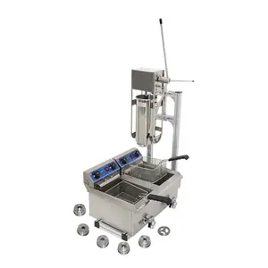 Best Selling churros machine with fryer spanish churro machine with fryer Churros Maker with fryer 5L