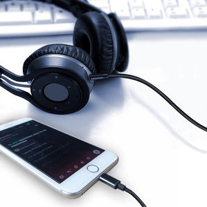 Daioolor Nylon trenzado MFi luz Ning a 3,5mm conector de <span class=keywords><strong>auriculares</strong></span> adaptador macho coche aux <span class=keywords><strong>cable</strong></span> de audio para <span class=keywords><strong>iPhone</strong></span> 12/<span class=keywords><strong>13</strong></span> pro Max - Product Image 5