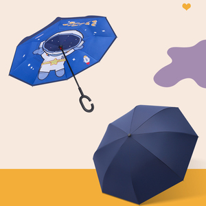 Ô Che Nắng WXL507 Ô Xếp Hình Khủng Long Spaceman Cho Trẻ Em Hai Lớp Tay Cầm Dài Thùng Carton - Product Image 5