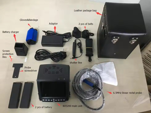 Động vật lớn kỹ thuật số <span class=keywords><strong>B</strong></span> chế độ siêu âm dụng cụ Chẩn đoán kx5200 siêu âm thú y <span class=keywords><strong>b</strong></span>ác sĩ thú y cầm tay máy siêu âm - Product Image 2