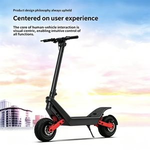 สกู๊ตเตอร์ไฟฟ้าพับได้ทรงพลัง 1000W*2 ระยะทาง 100 กม. สำหรับผู้ใหญ่ รุ่น Hyper Electric Cargo Scooter Bike Cooper ความเร็ว 25 ไมล์ต่อชั่วโมง จากคลังสินค้า EU US - Product Image 4