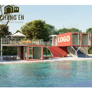 Casa Contenedor Prefabricada de Lujo Moderna, Modular, Desmontable, de 2 Pisos, Personalizable y Económica JHCE1 - Product Image 2