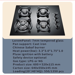 Reasonable Price <strong>Top</strong> <strong>Glass</strong> Brass Portable Kitchen Electric <strong>Gas</strong> Cooking <strong>Stoves</strong> <strong>4</strong> <strong>burner</strong> <strong>Gas</strong> Cooker Built in Hob <strong>Gas</strong> Cooktops