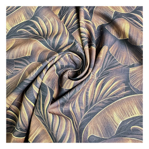 The Factory Outlet Tropical Banana Leaves Design Transpirable <span class=keywords><strong>Quilting</strong></span> 100% Cotton Woven <span class=keywords><strong>Shirting</strong></span> <span class=keywords><strong>Fabric</strong></span> para mujer Blusas - Product Image 6