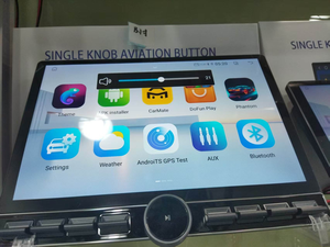 1 بوصة الماس P95 عالية الجودة مقبض واحد أندرويد T133 شاشة واي فاي الروبوت نظام السيارات متعددة الوظائف مشغل ستيريو - Product Image 3