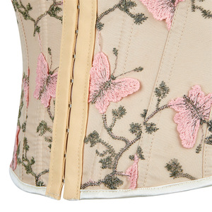 Vintage Party Women <strong>Corset</strong> <strong>Top</strong> New Print Butterfly <strong>Pattern</strong> Slimming Shapewear Para Mujer Lace up <strong>Corset</strong> - Product Image 6