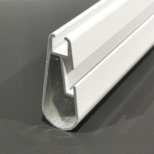 Accesorios para persianas romanas Pista de cortina de metal para el hogar para persianas enrollables y persianas Patrón horizontal Técnica simple - Product Image 3