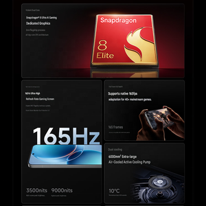 Nuevo Redmi K90 Ultra 2026, el buque insignia para juegos |   Teléfono para Esports con Snapdragon 8 Elite, GPU AI D2, Refrigeración Activa por Aire, 165Hz y 8550mAh - Product Image 4