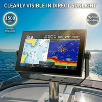Monitor Táctil Marino 4K de 1500cd/m2 Legible Bajo la Luz Solar con Protección Impermeable IP67 para Sonda de Pesca en Alta Mar, Precio de Fábrica