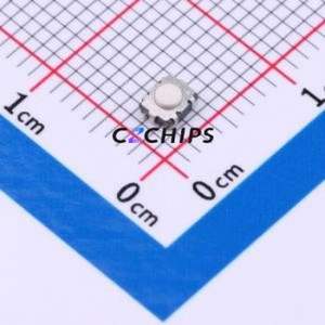 TPS850 J14Q V SMTR LFS Tactile Switch SMD Switch Single Pole Single Throw Round Button 4N Horizontal Mount - Product Image 1