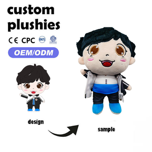 ตุ๊กตาผ้าพลัฌตัวการ์ตูนอาหรับแบบนุ่มสั่งทำพิเศษ ผลิตจากใยฝ้าย PP รับผลิตตามแบบ (OEM) สำหรับโปรโมทแบรนด์และขายส่งจำนวนมาก - Product Image 3