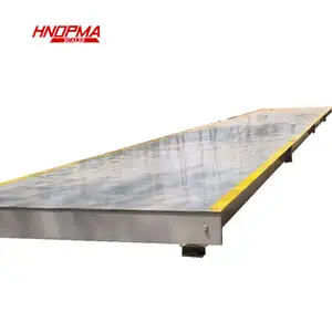 HNOPMA 40Tons 50 Ton 60 Toneladas Máquina de pesagem de caminhão 9X3M Ponte de pesagem elétrica para vendas