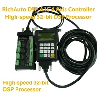 Kit de câbles de données et accessoires pour contrôleur 4 axes JLE CNC TECH Richauto DSP A18 pour routeur CNC 4 axes