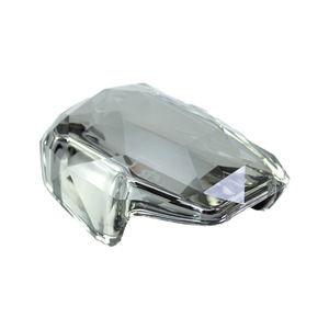 Cache-poignée de levier de vitesse en cristal pour Audi, transmission automatique, conduite à droite, accessoire décoratif avec logo S Line RS - Product Image 1