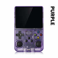 Console de jeu portable R36S rétro avec écran IPS de 3,5 pouces, système Linux open source, lecteur de jeux vidéo de poche 15001-20000, filaire