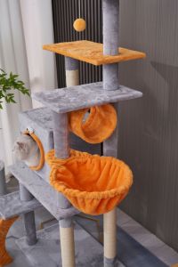 Luxury <strong>Large</strong> <strong>Cat</strong> House for Kitten Sisal-Covered Scratching Posts <strong>Cat</strong> <strong>Tree</strong> Tower <strong>Cat</strong> <strong>Climbing</strong> <strong>Tree</strong> Indoor - Product Image 2