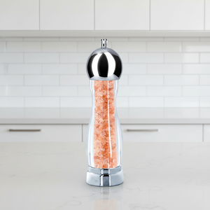 Molinillo Manual <span class=keywords><strong>de</strong></span> Pimienta y <span class=keywords><strong>Sal</strong></span>, Molinillo <span class=keywords><strong>de</strong></span> Especias, Grosor Ajustable, Recargable, Duradero para Uso en Cocina y Restaurante - Product Image 1